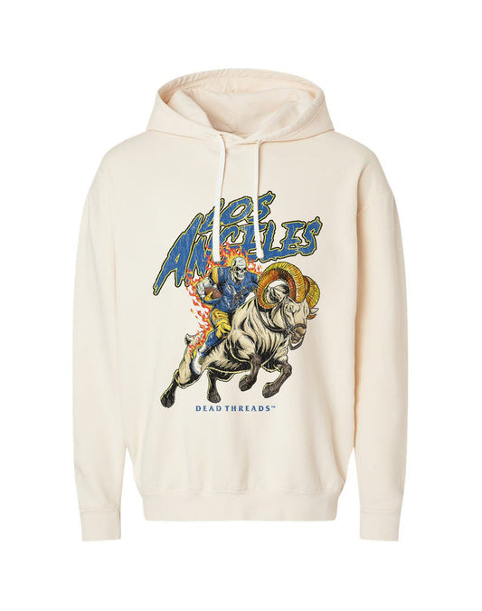 LOS ANGELES FOOTBALL v2 - LIGHTWEIGHT HOODIE – Lightweight – Dead Threads Apparel