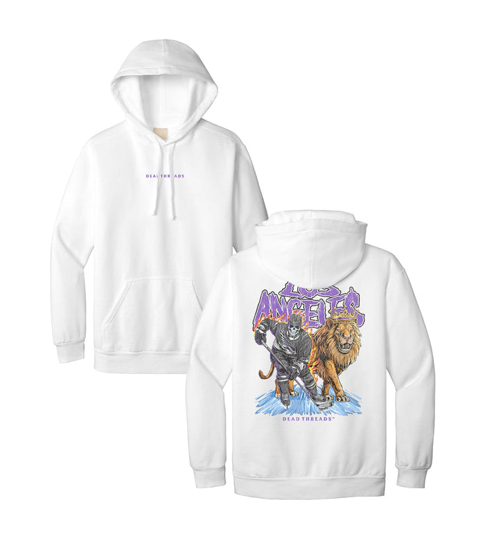 LOS ANGELES HOCKEY - “DT ESSENTIAL" HOODIE – Hoodie – Dead Threads Apparel