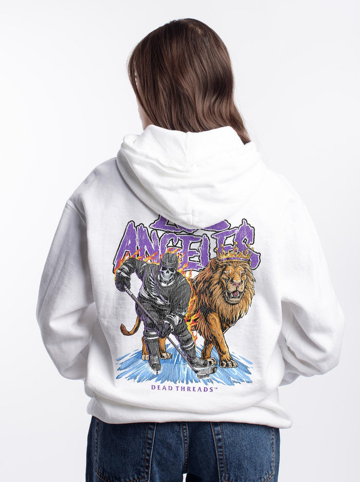 LOS ANGELES HOCKEY - “DT ESSENTIAL" HOODIE – Hoodie – Dead Threads Apparel