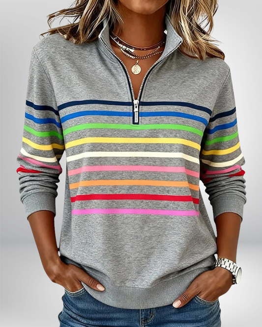 Luandy - Elegant Zip Jumper