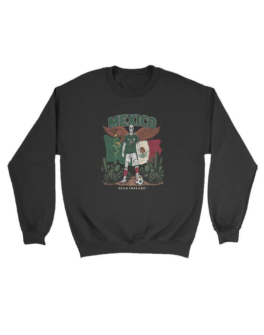 MEXICO SOCCER - KIDS CREWNECK SWEATSHIRT – Kids clothes – Dead Threads Apparel