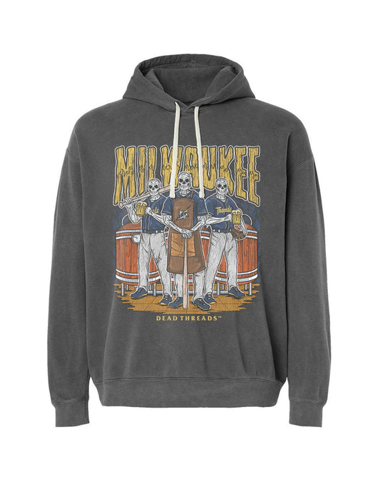 MILWAUKEE BASEBALL - LIGHTWEIGHT HOODIE – Lightweight – Dead Threads Apparel