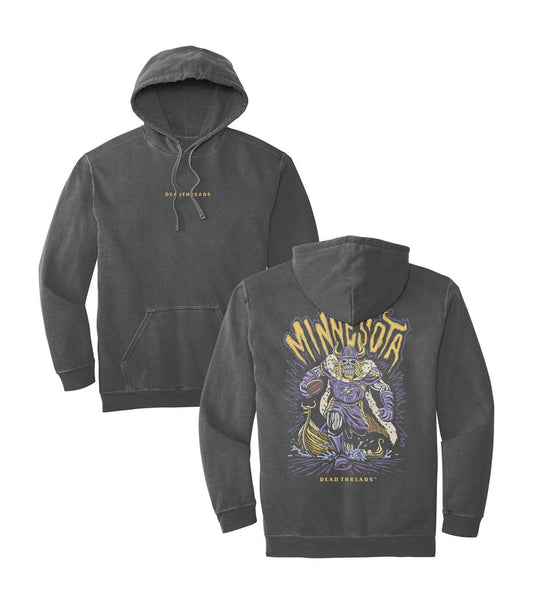 MINNESOTA FOOTBALL v1 - “DT ESSENTIAL" HOODIE – Hoodie – Dead Threads Apparel