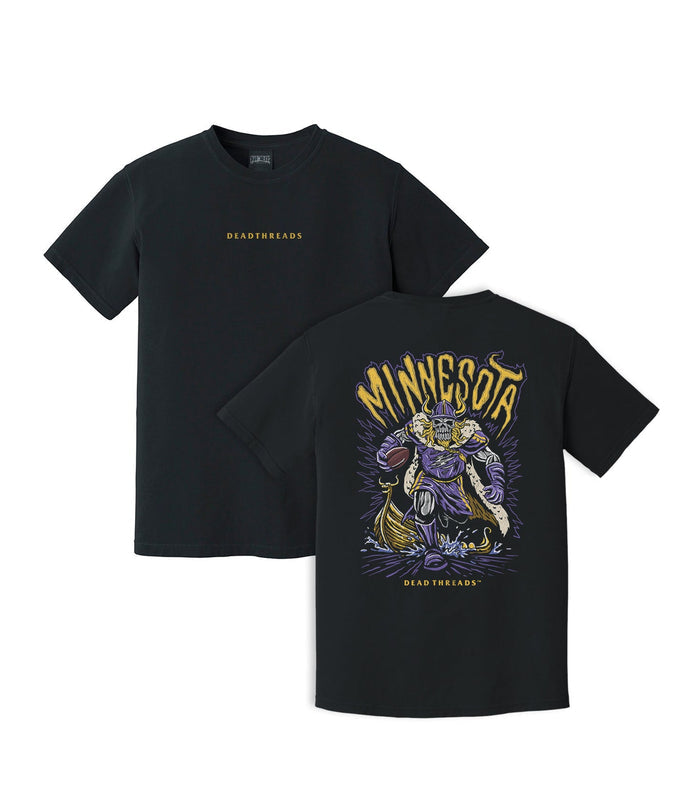 MINNESOTA FOOTBALL v1 - “DT ESSENTIAL" PREMIUM T - SHIRT – T-Shirt – Dead Threads Apparel