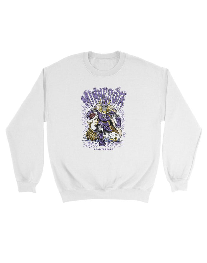 MINNESOTA FOOTBALL v1 KIDS CREWNECK SWEATSHIRT – Kids clothes – Dead Threads Apparel