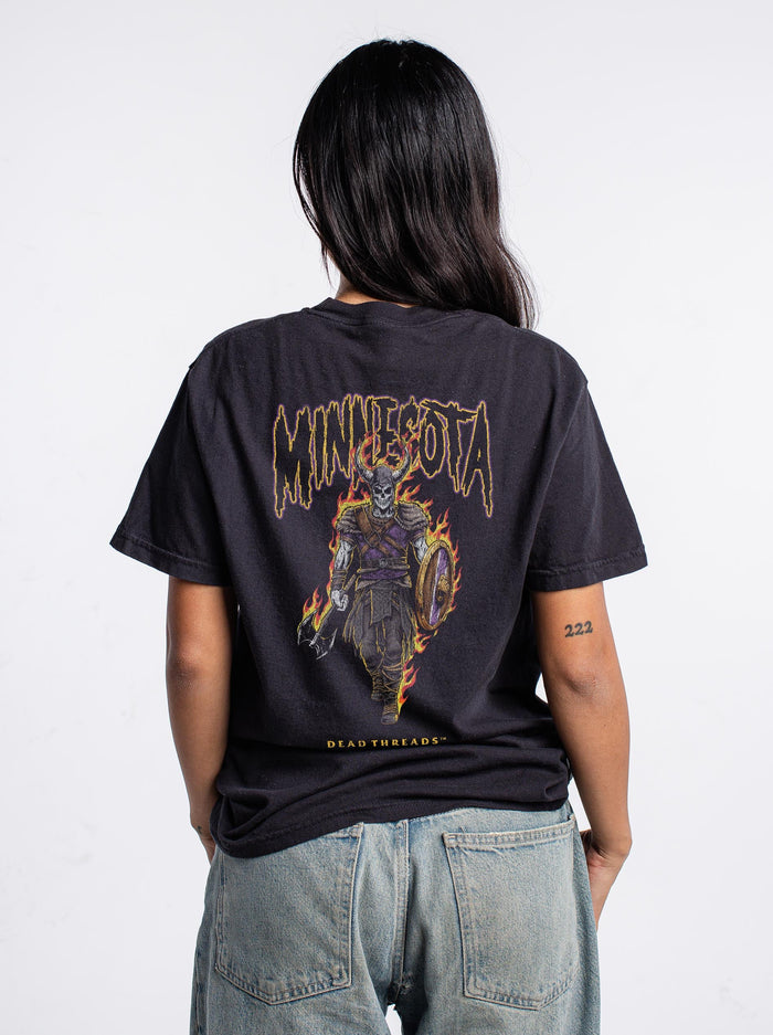 MINNESOTA FOOTBALL v2 - “DT ESSENTIAL" PREMIUM T - SHIRT – T-Shirt – Dead Threads Apparel