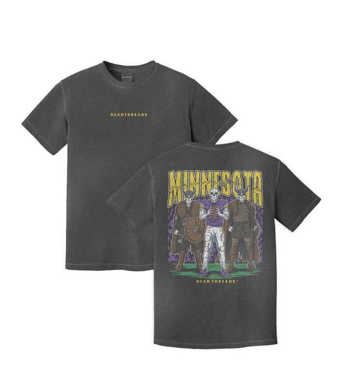 MINNESOTA FOOTBALL v3 - “DT ESSENTIAL" PREMIUM T - SHIRT – T-Shirt – Dead Threads Apparel