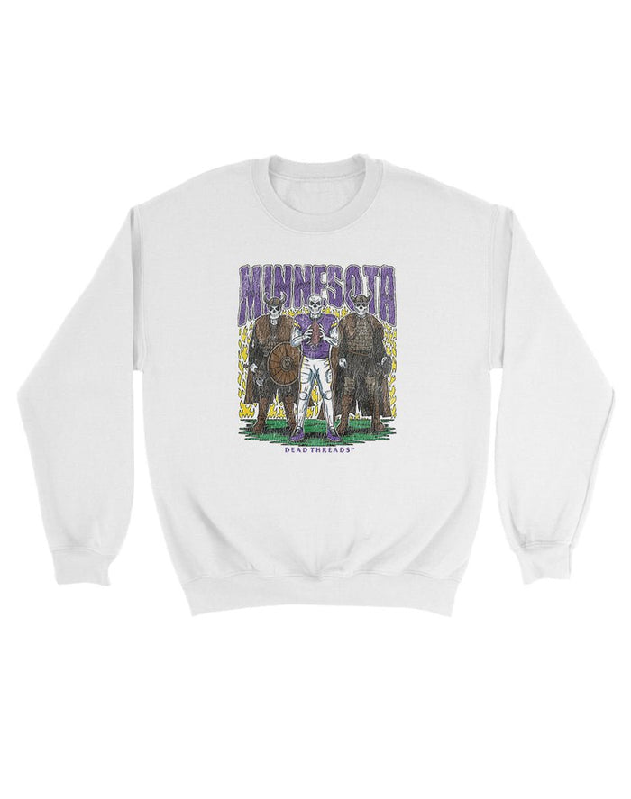 MINNESOTA FOOTBALL v3 KIDS CREWNECK SWEATSHIRT – Kids clothes – Dead Threads Apparel