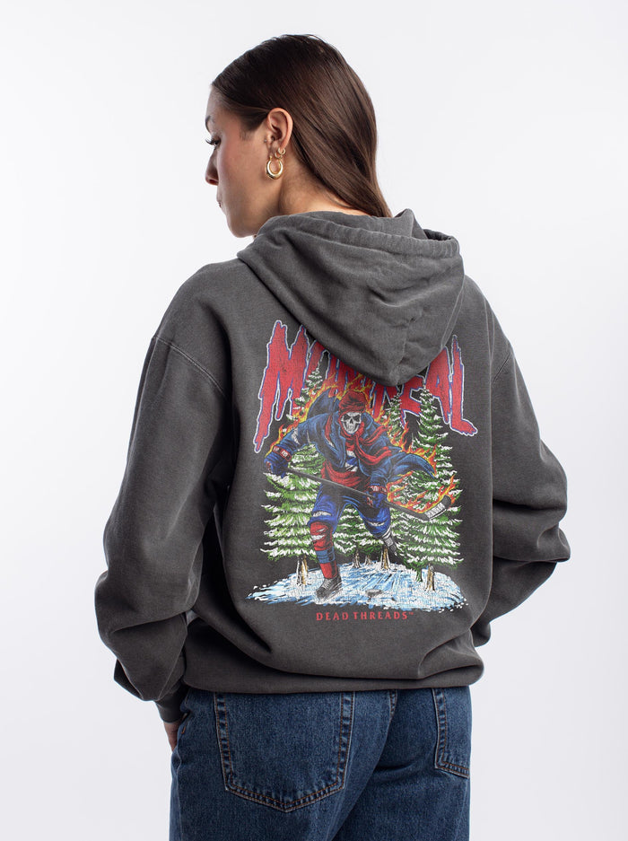 MONTREAL HOCKEY - “DT ESSENTIAL" HOODIE – Hoodie – Dead Threads Apparel