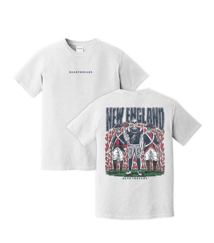 NEW ENGLAND FOOTBALL - “DT ESSENTIAL" PREMIUM T - SHIRT – T-Shirt – Dead Threads Apparel
