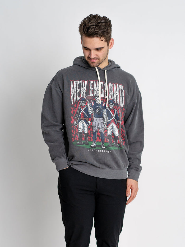 NEW ENGLAND FOOTBALL - LIGHTWEIGHT HOODIE – Lightweight – Dead Threads Apparel