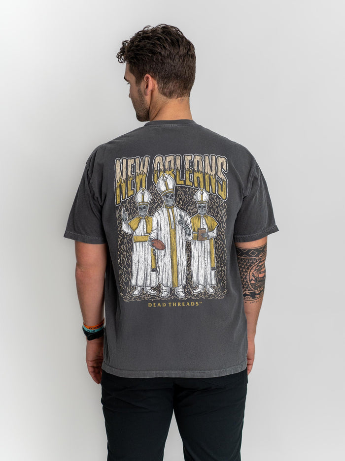 NEW ORLEANS FOOTBALL - “DT ESSENTIAL" PREMIUM T - SHIRT – T-Shirt – Dead Threads Apparel