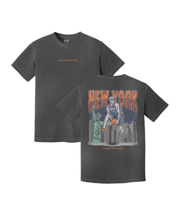 NEW YORK BASKETBALL - “DT ESSENTIAL" PREMIUM T - SHIRT – T-Shirt – Dead Threads Apparel