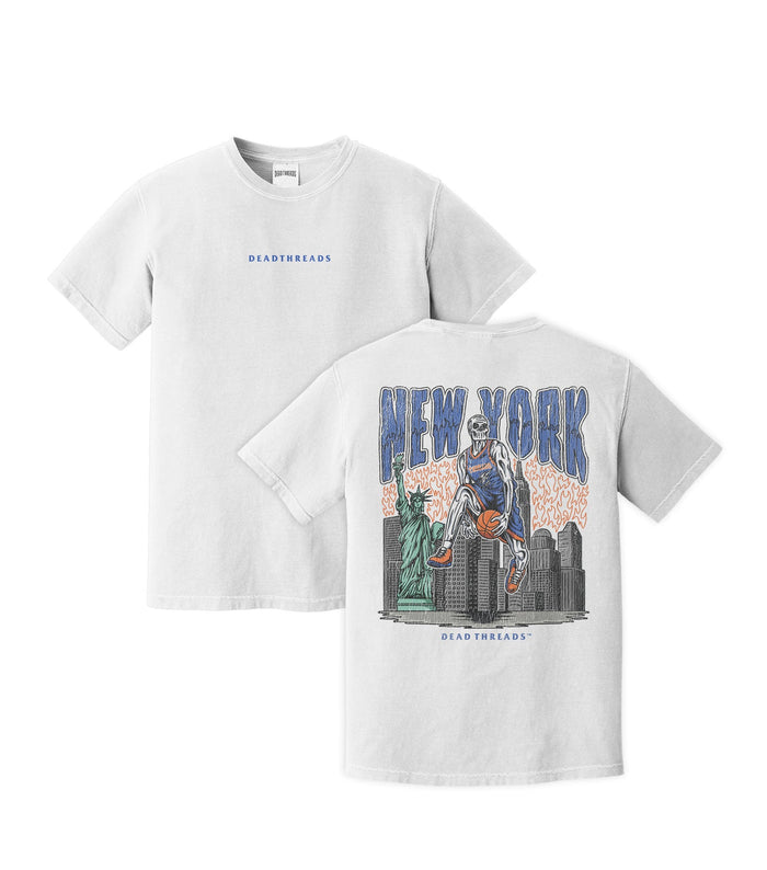 NEW YORK BASKETBALL - “DT ESSENTIAL" PREMIUM T - SHIRT – T-Shirt – Dead Threads Apparel