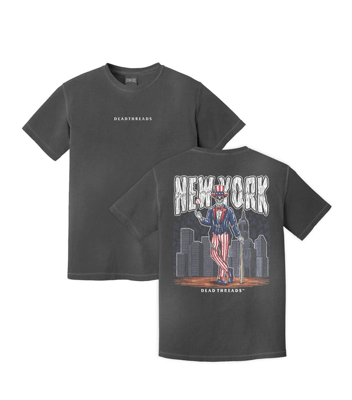 NEW YORK "BRONX" BASEBALL - “DT ESSENTIAL" PREMIUM SHIRT – T-Shirt – Dead Threads Apparel