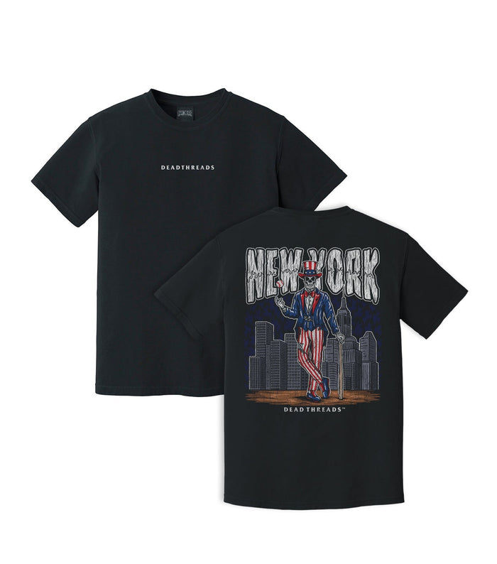 NEW YORK "BRONX" BASEBALL - “DT ESSENTIAL" PREMIUM SHIRT – T-Shirt – Dead Threads Apparel