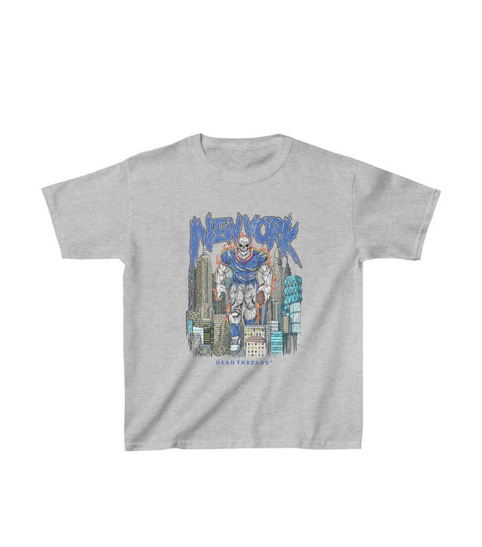 NEW YORK FOOTBALL BLUE - KIDS – Kids clothes – Dead Threads Apparel