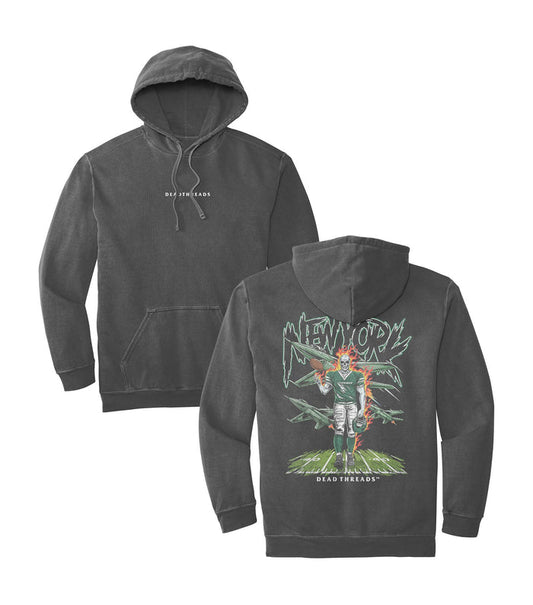 NEW YORK FOOTBALL GREEN - “DT ESSENTIAL" HOODIE – Hoodie – Dead Threads Apparel