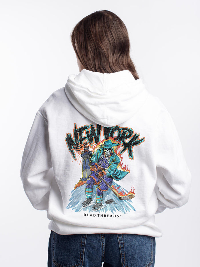 NEW YORK HOCKEY "THE ISLANDER" - HOODIE – Hoodie – Dead Threads Apparel