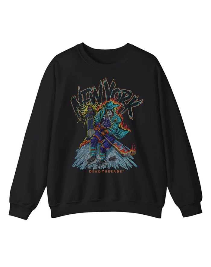 NEW YORK HOCKEY "THE ISLANDER" CREWNECK SWEATSHIRT – Sweatshirt – Dead Threads Apparel