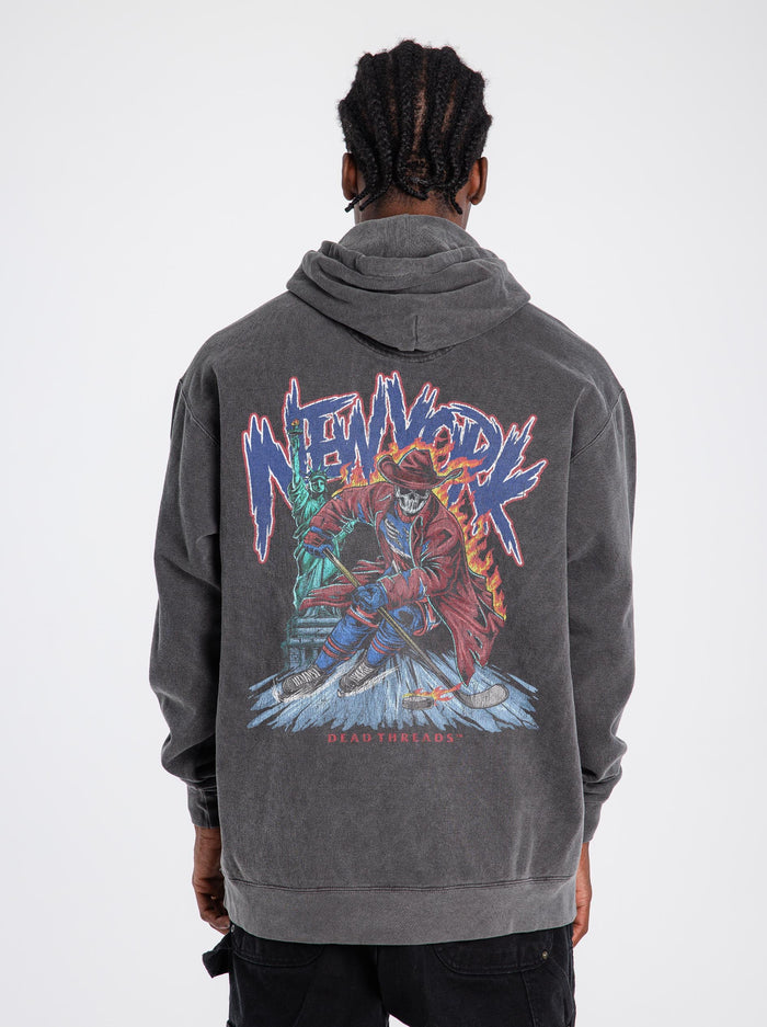NEW YORK HOCKEY "THE RANGER" - HOODIE – Hoodie – Dead Threads Apparel