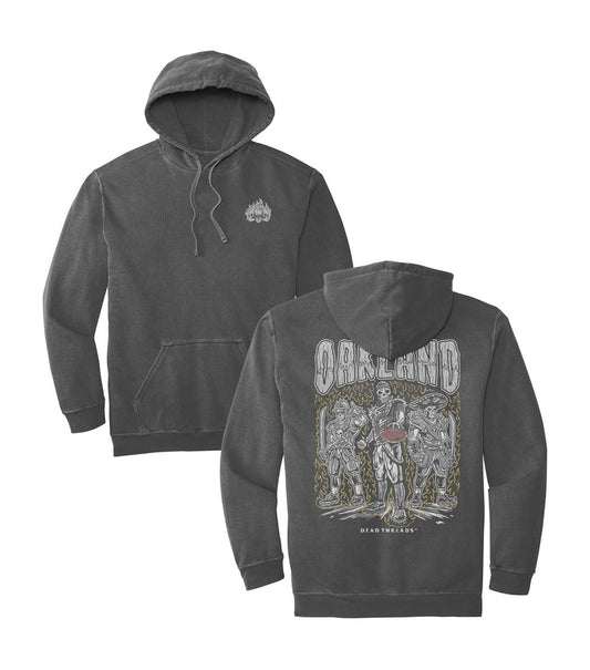 OAKLAND FOOTBALL - HOODIE – Hoodie – Dead Threads Apparel