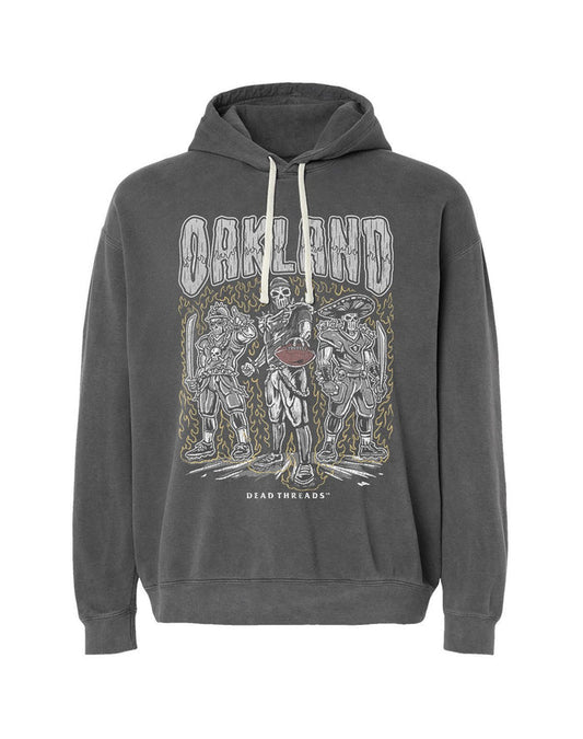 OAKLAND FOOTBALL - LIGHTWEIGHT HOODIE – Lightweight – Dead Threads Apparel