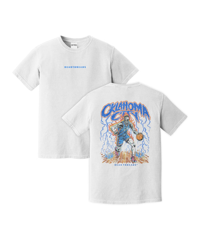 OKLAHOMA CITY BASKETBALL - “DT ESSENTIAL" PREMIUM T - SHIRT – T-Shirt – Dead Threads Apparel