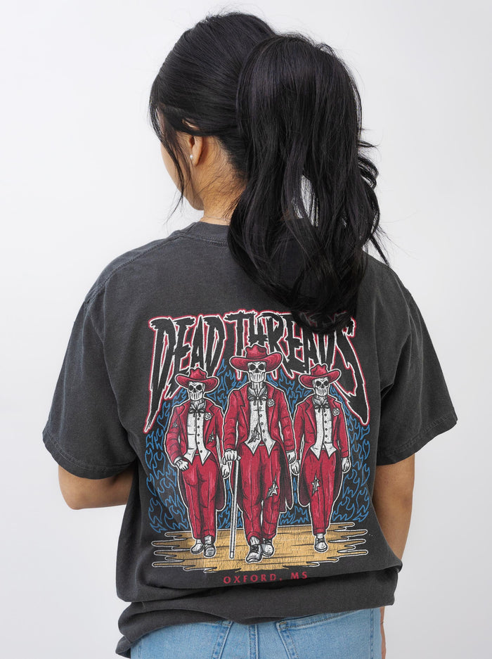 OXFORD - “3 SKULL” PREMIUM T - SHIRT – T-Shirt – Dead Threads Apparel