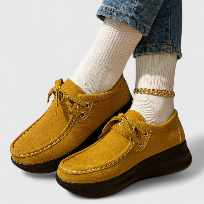 PERRIE – PLATFORM MOCCASIN SHOE