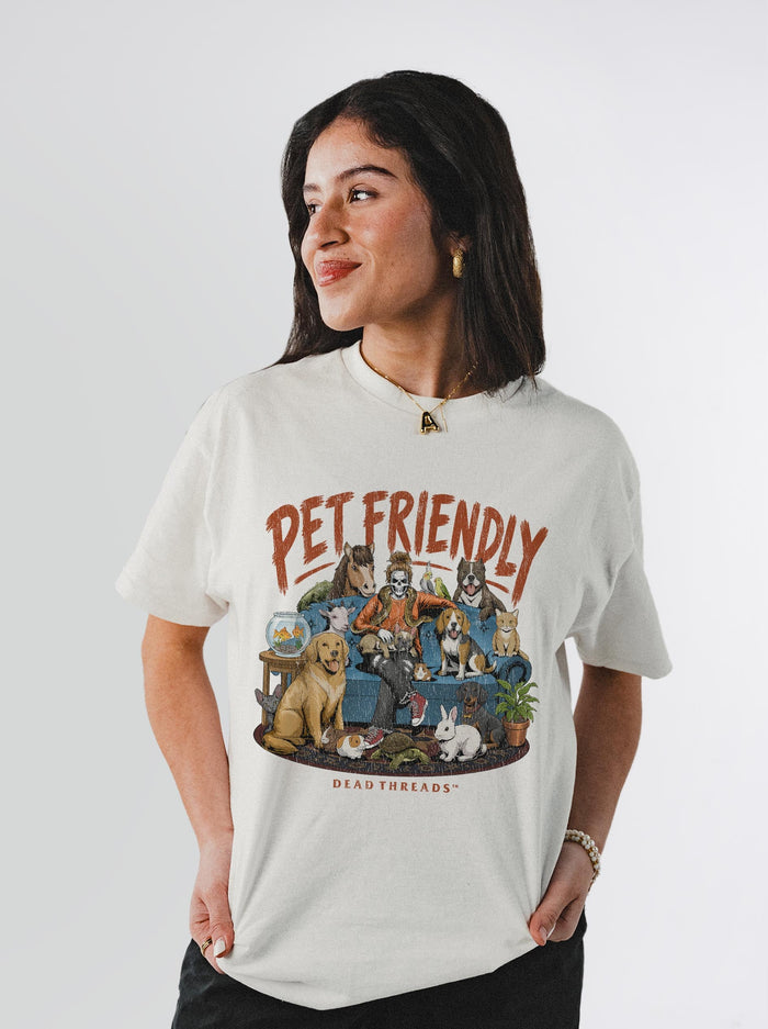 PET FRIENDLY (FEMALE) – T-Shirt – Dead Threads Apparel