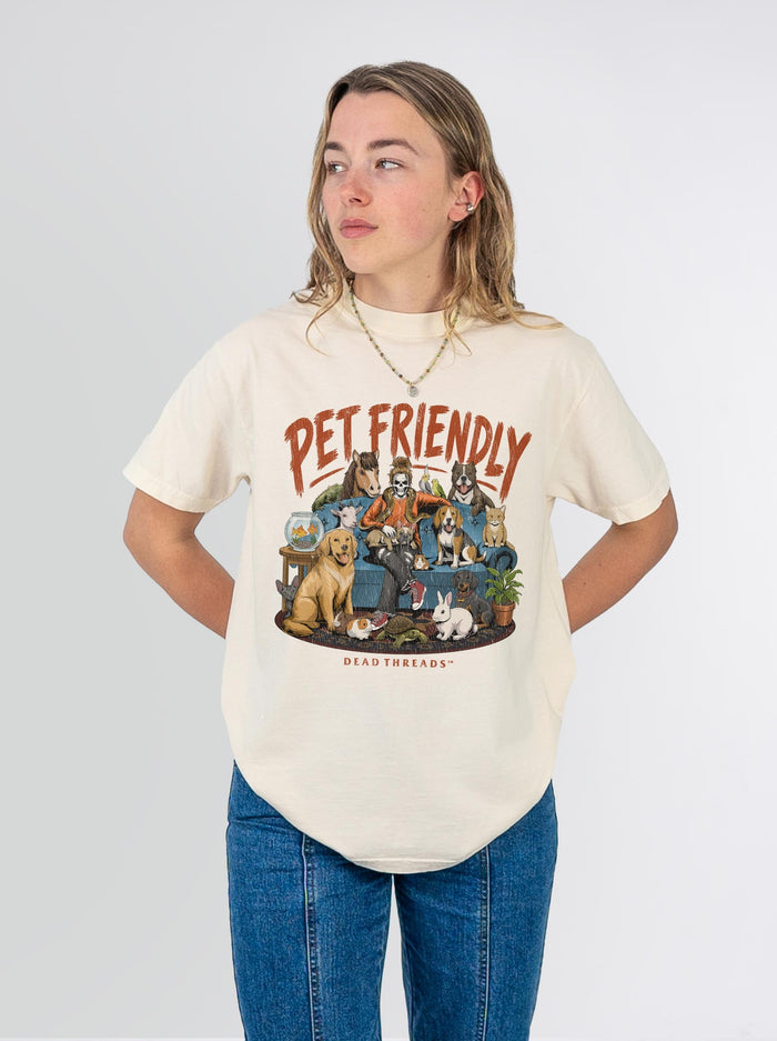 PET FRIENDLY (FEMALE) – T-Shirt – Dead Threads Apparel