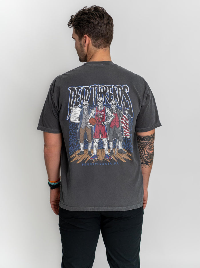 PHILADELPHIA BASKETBALL - “DT ESSENTIAL" PREMIUM T - SHIRT – T-Shirt – Dead Threads Apparel