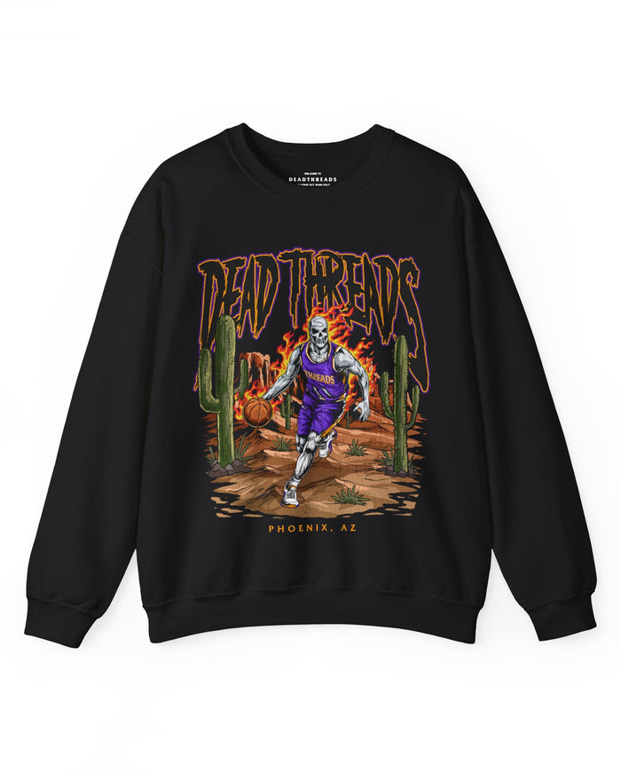 PHOENIX BASKETBALL - CREWNECK SWEATSHIRT – Sweatshirt – Dead Threads Apparel