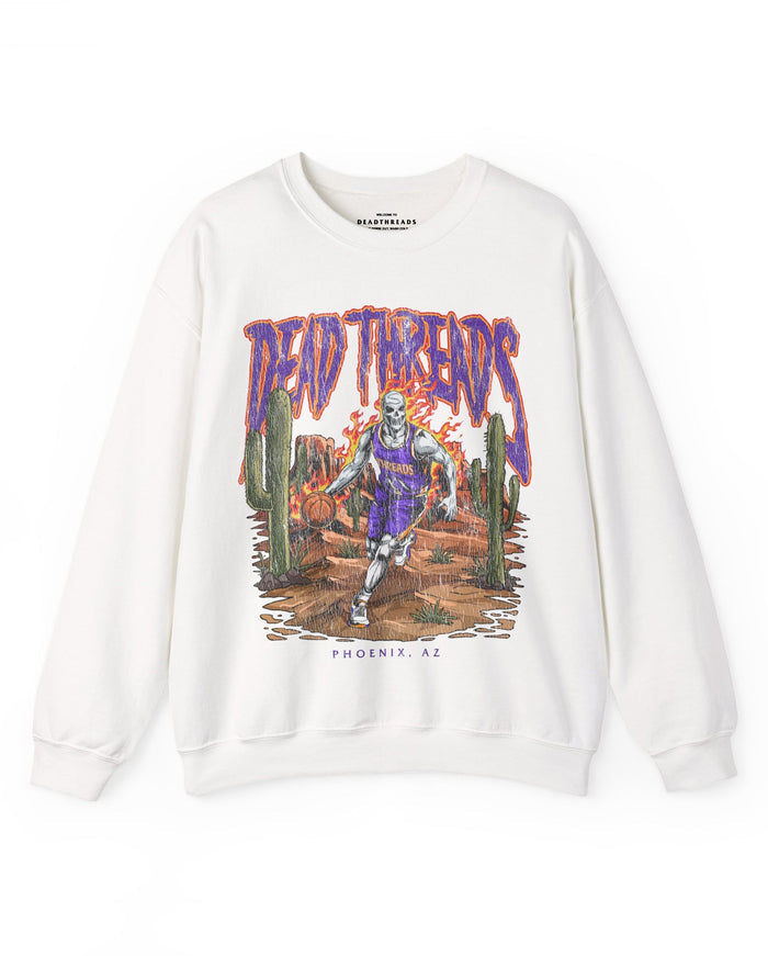 PHOENIX BASKETBALL - CREWNECK SWEATSHIRT – Sweatshirt – Dead Threads Apparel