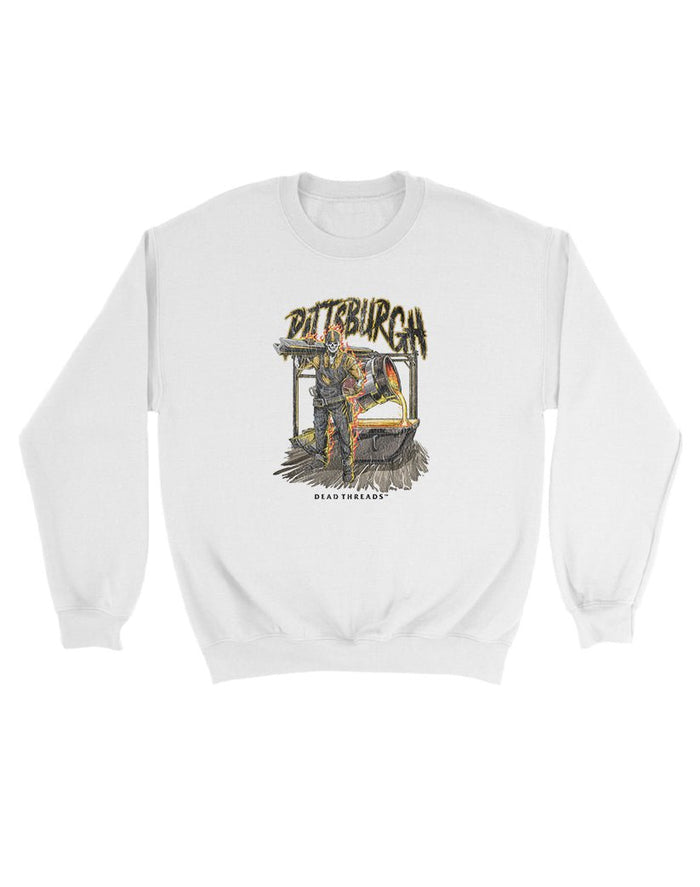 PITTSBURGH FOOTBALL v2 KIDS CREWNECK SWEATSHIRT – Kids clothes – Dead Threads Apparel