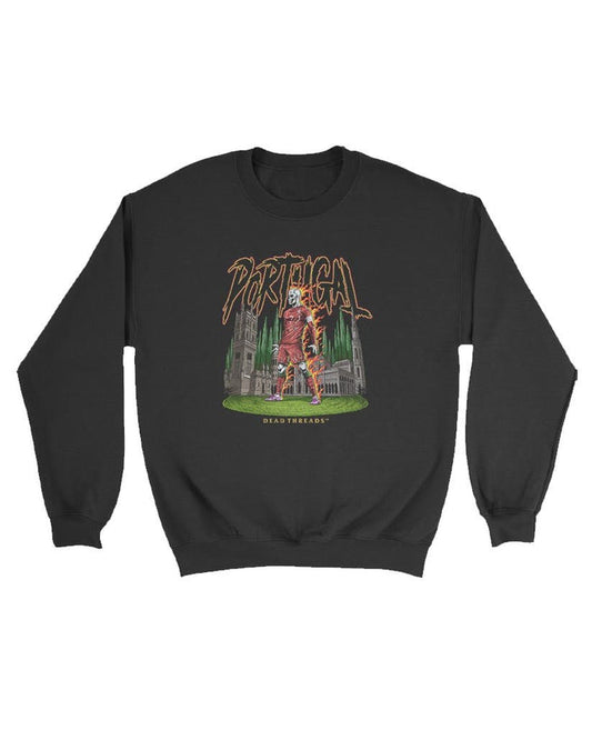 PORTUGAL SOCCER - KIDS CREWNECK SWEATSHIRT – Kids clothes – Dead Threads Apparel