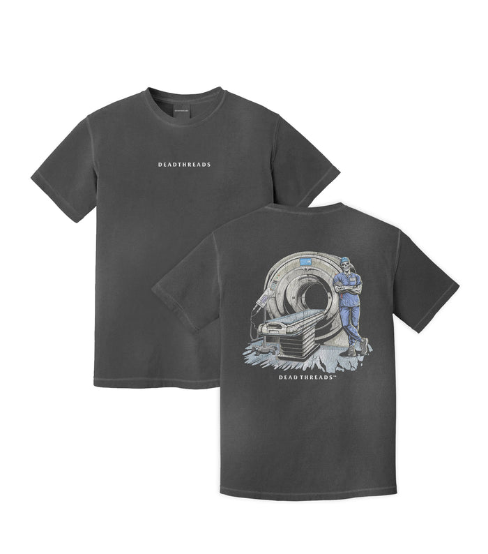 RADIATION REAPER (CT, MALE) - “DT ESSENTIAL" PREMIUM T - SHIRT – T-Shirt – Dead Threads Apparel
