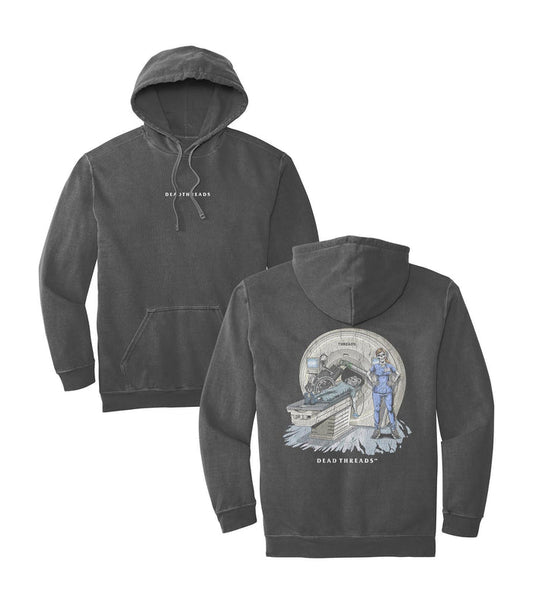 RADIATION REAPER (MRI, FEMALE) - “DT ESSENTIAL" HOODIE – Hoodie – Dead Threads Apparel