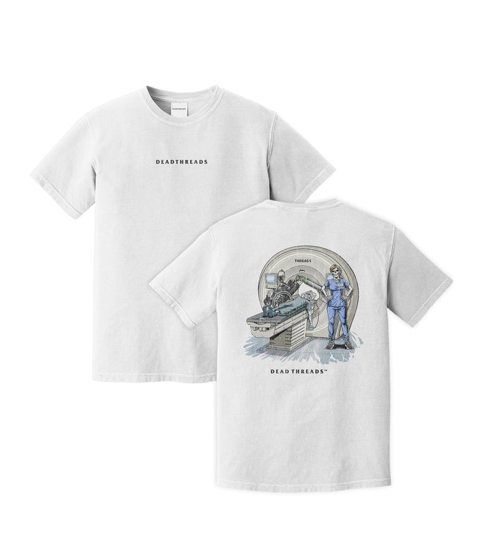 RADIATION REAPER (MRI, FEMALE) - “DT ESSENTIAL" PREMIUM T - SHIRT – T-Shirt – Dead Threads Apparel