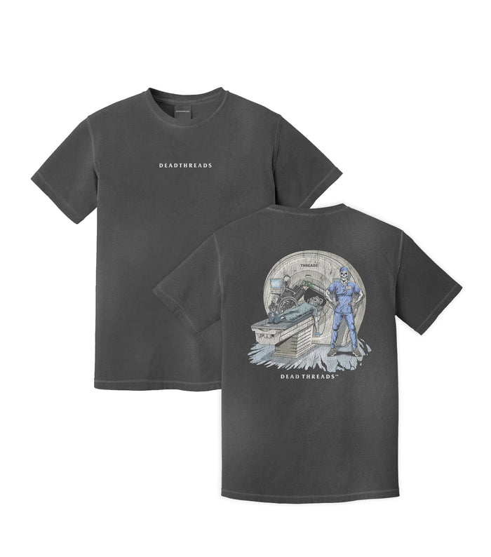 RADIATION REAPER (MRI, MALE) - “DT ESSENTIAL" PREMIUM T - SHIRT – T-Shirt – Dead Threads Apparel