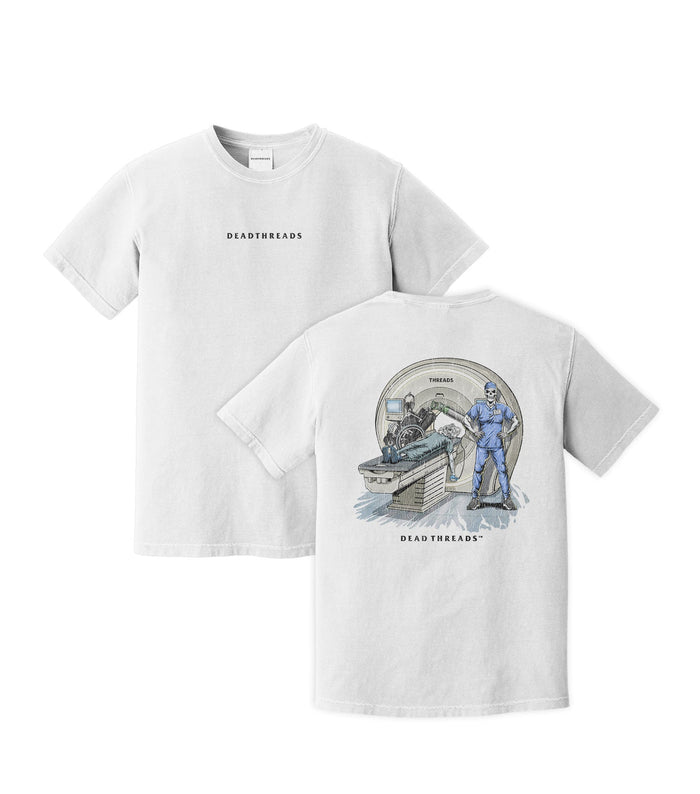 RADIATION REAPER (MRI, MALE) - “DT ESSENTIAL" PREMIUM T - SHIRT – T-Shirt – Dead Threads Apparel
