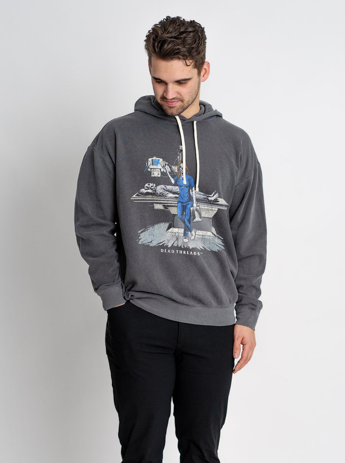 RADIATION REAPER (X - RAY, FEMALE) - LIGHTWEIGHT HOODIE – Hoodie – Dead Threads Apparel