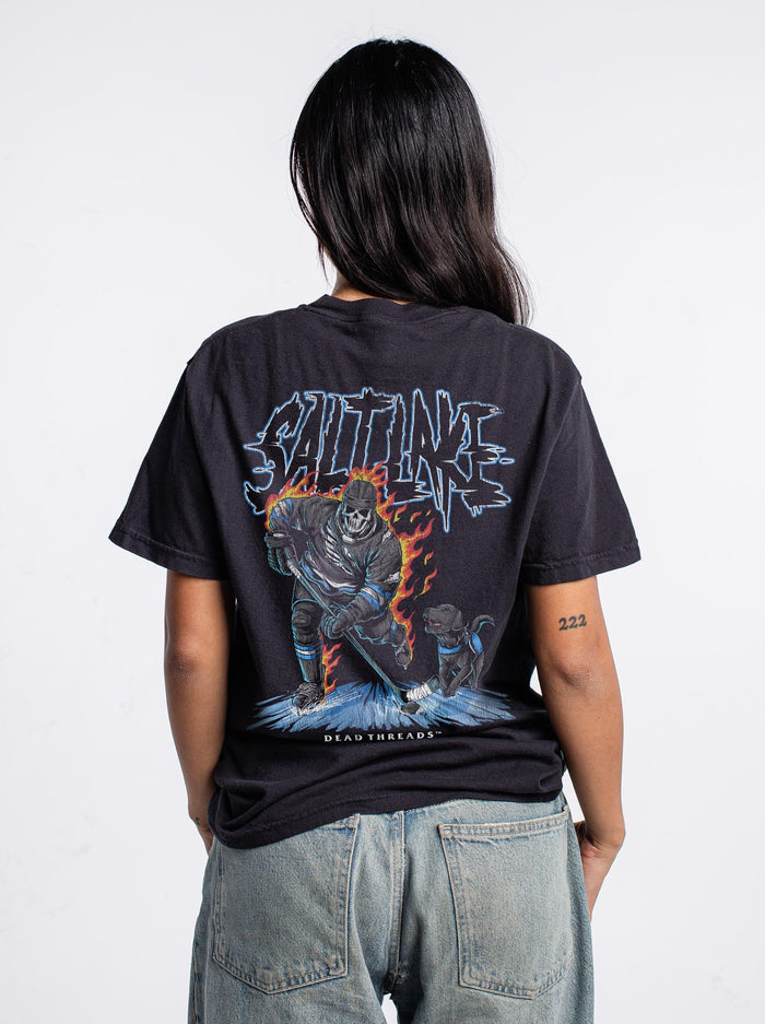 SALT LAKE HOCKEY - “3 SKULL” PREMIUM T - SHIRT – T-Shirt – Dead Threads Apparel