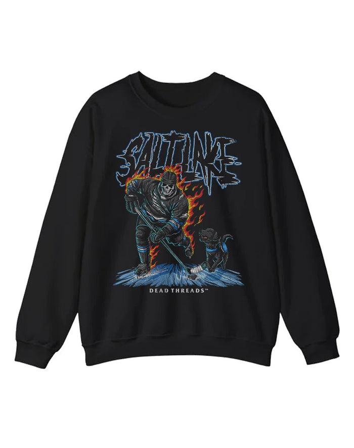 SALT LAKE HOCKEY CREWNECK SWEATSHIRT – Sweatshirt – Dead Threads Apparel