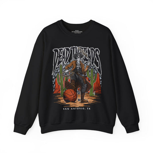 SAN ANTONIO BASKETBALL - CREWNECK SWEATSHIRT