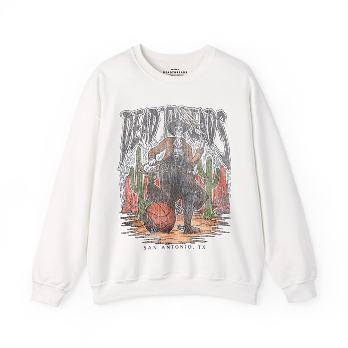 SAN ANTONIO BASKETBALL - CREWNECK SWEATSHIRT