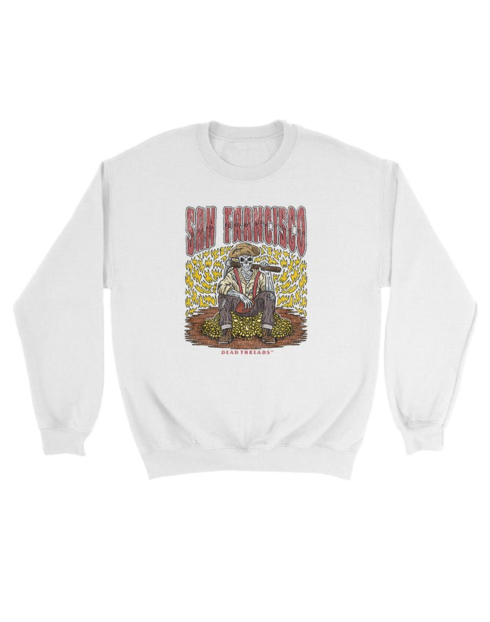 SAN FRANCISCO FOOTBALL v1 KIDS CREWNECK SWEATSHIRT – Kids clothes – Dead Threads Apparel