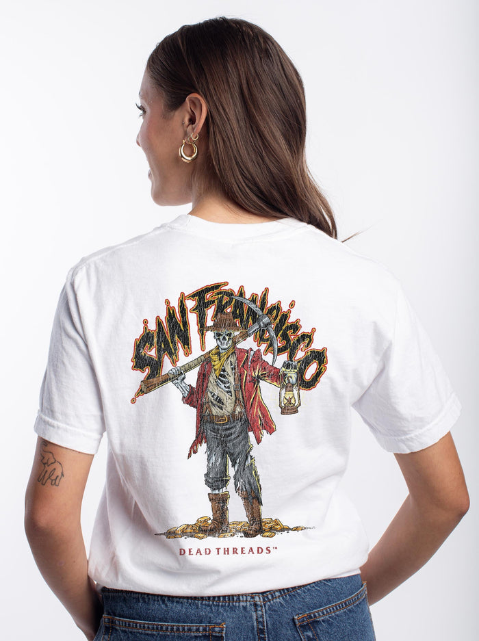 SAN FRANCISCO FOOTBALL v2 - “DT ESSENTIAL" PREMIUM T - SHIRT – T-Shirt – Dead Threads Apparel