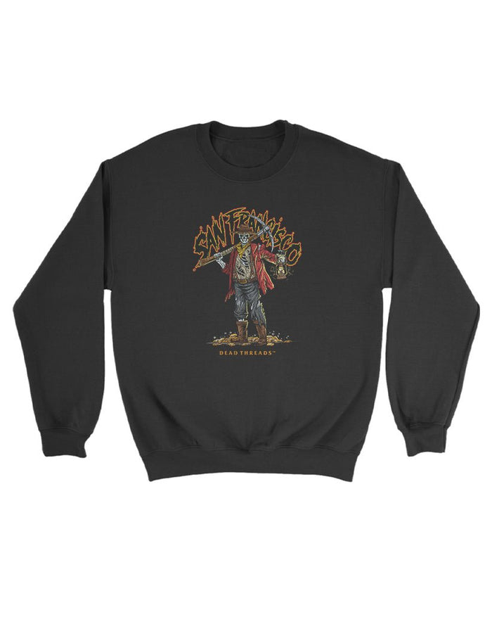 SAN FRANCISCO FOOTBALL v2 KIDS CREWNECK SWEATSHIRT – Kids clothes – Dead Threads Apparel
